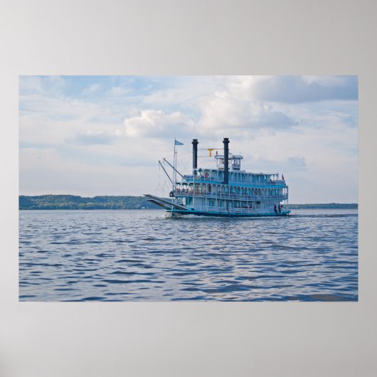 Twilight Riverboat Poster (Voorkant)
