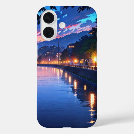 Twilight Riverside Glow Case-Mate iPhone Case (Achterkant)