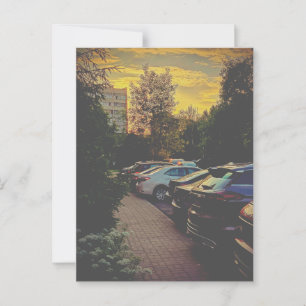 Twilight Silence Urban Postcard – Aanpasbaar Briefkaart
