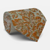 Twilight Sunset Brocade Neck Tie Stropdas (Opgerold)