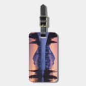 Twilight, Tarn en Crescent Moon Bagagelabel (Voorkant verticaal)