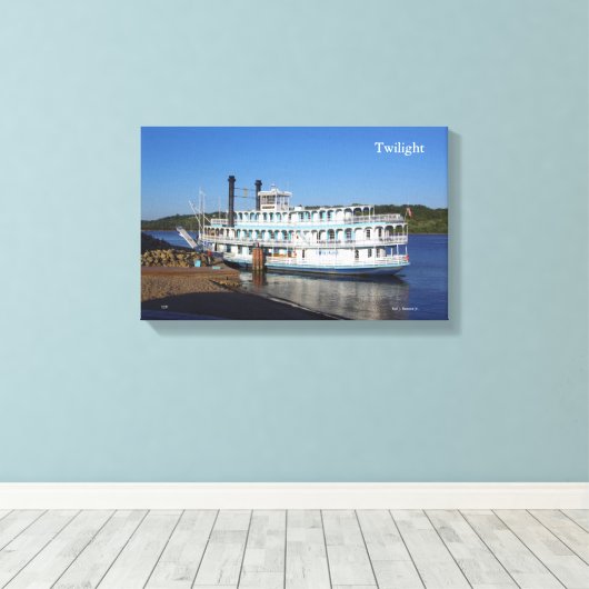 Twilight toile imprimé stern (Insitu (Plancher de Bois))