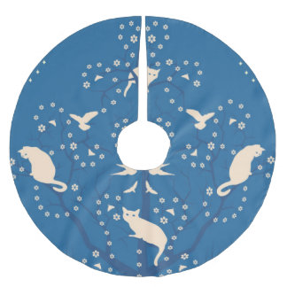 Twilight Tomcats Tree Skirt Kerstboom Rok