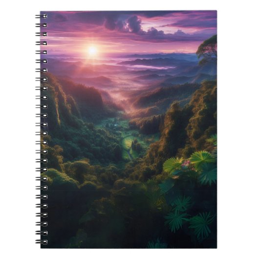 Twilight View Notebook Notitieboek (Voorkant)