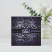 Twilight Wedding Invite Square Kaart (Staand voorkant)