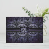 Twilight Wedding-uitnodiging Kaart (Staand voorkant)