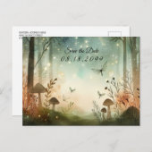 Twilight Whispers van het bos Feestdagenkaart (Voorkant / Achterkant)