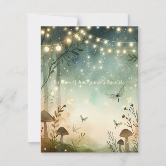 Twilight Whispers van het bos Kaart (Voorkant)