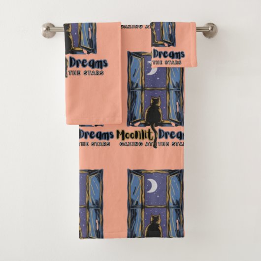 Twilight Wonder : Chat noir sous la lune de croiss (En situation)