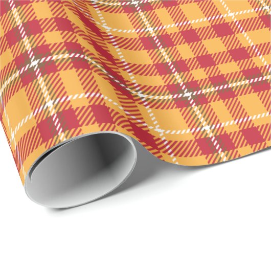 Twill Pset Scottish Pattern Cadeaupapier (Rol Hoek)