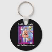 Twillight Spooky Season alsof je uit de lucht kunt Sleutelhanger (Voorkant)