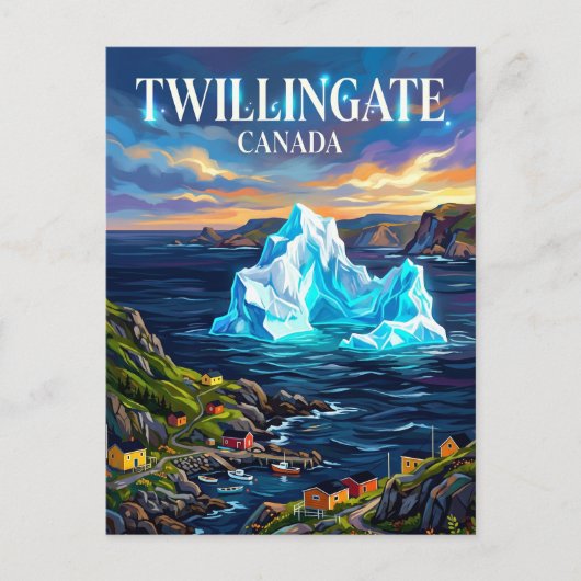 Twillingate Canada Briefkaart (Voorkant)