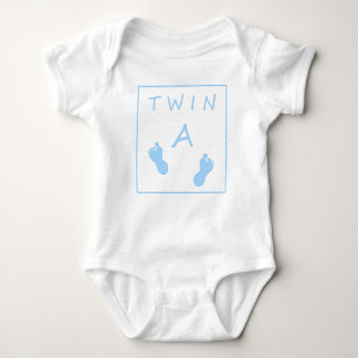 Twin A baby Twin Boy Romper