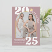 Twin Arch Photo College High School Afstuderen Aankondiging (Staand voorkant)