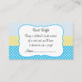 Twin Baby Boys - Twee erwten in een pod boek raffe Informatiekaartje (Achterkant)