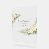 Twin Baby Shower Invitation Botanical Greenery Flo (Angle)