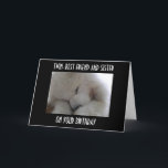 TWIN, BEST FRIEND AND SISTER ON YOUR BIRTHDAY LOVE<br><div class="desc">DO YOU LOVE YOU TWIN SIS...  LET ICI KNOW WITH THIS VERY CUTE SAMOYED TELLING HER THAT SHE is YOUR BEST FRIEND AND THAT YOU WISH HER A VERY HAPPY BIRTHDAY!</div>