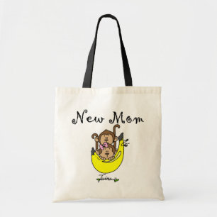 Twin Boy and Girl New Mam Tshirts Tote Bag
