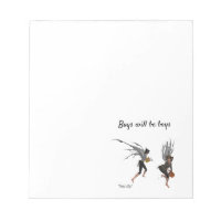 Twin Boy Rain Faeries Notitieblok