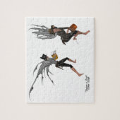 Twin Boy Rain Féeries Jigsaw Puzzle (Vertical)