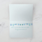 Twin Boys Gefeliciteerd Kaart (Binnen)