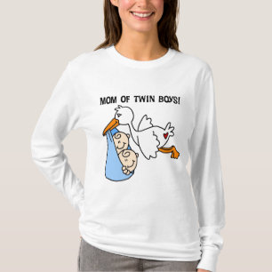 Twin Boys Mam Stork Tshirts en cadeautjes