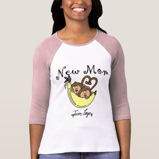 Twin Boys New Mom Tshirts et cadeaux (Devant)