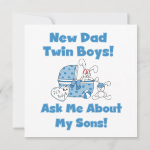 Twin Boys Nieuwe Papa Cadeaus