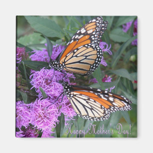 Twin Butterflies/Happy Moederdag Magneet