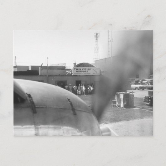 Twin Cities Airport Briefkaart (Voorkant)