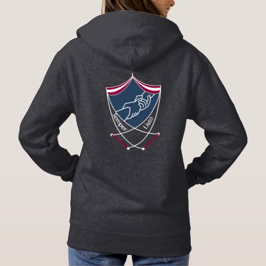 Twin Cities Trapeze Coat-of-Arms Hoodie (Achterkant)