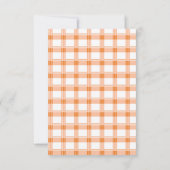 Twin citrus sinaasappel Cutie Zomer Baby shower Me Kaart (Achterkant)