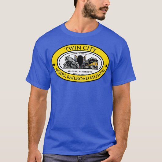 Twin City Model Railroad Museum T-shirt (Voorkant)