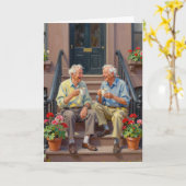 Twin Coots Coffee Club Birthday All-Occasion Card Kaart (Gele Bloem)