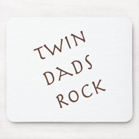 Twin Dads Rock Muismat (Voorkant)