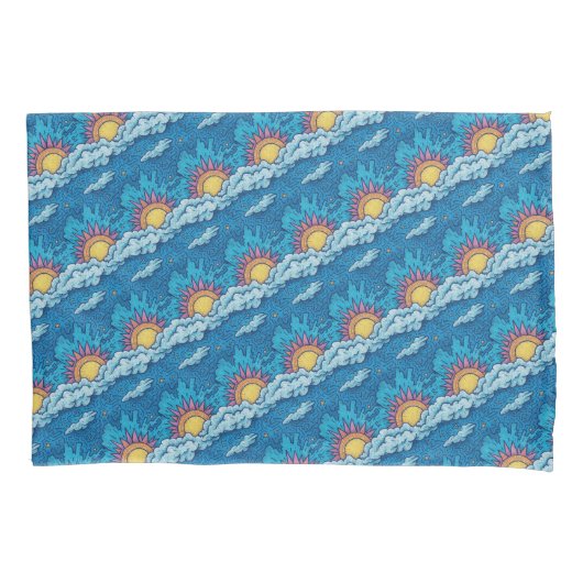 Twin Dawn Carnival Kussensloop (Voorkant)