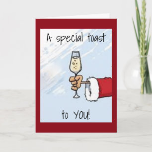 **TWIN**...DE KERSTMAN HEEFT EEN "SPECIALE KERSTTO FEESTDAGEN KAART