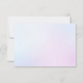 Twin Ducks Floral Carte de remerciements (Dos)