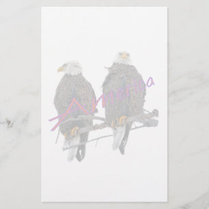 Twin Eagles America Briefpapier