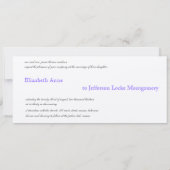  Twin Fishes Modern Wedding Kaart (Achterkant)