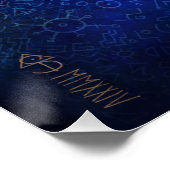 Twin flame balance artwork perfect poster (Hoek)