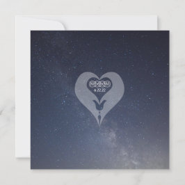 Twin Flame Dankjeweltabelkaarten Save The Date