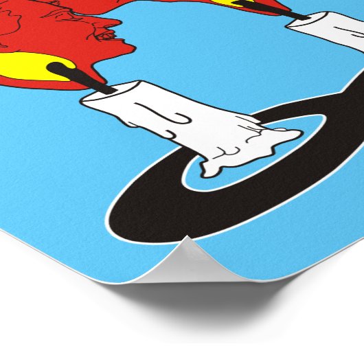 Twin Flame Kiss Poster (Coin)