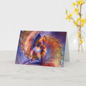 Twin Flame Love - Groeten Kaart (Gele Bloem)