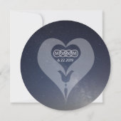 Twin Flame Save the Dates Date (Achterkant)