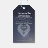 Twin Flame Wedding Dank je Labels Cadeaulabel (Achterkant)