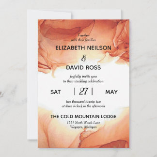 Twin Flame Wedding Invitation Kaart