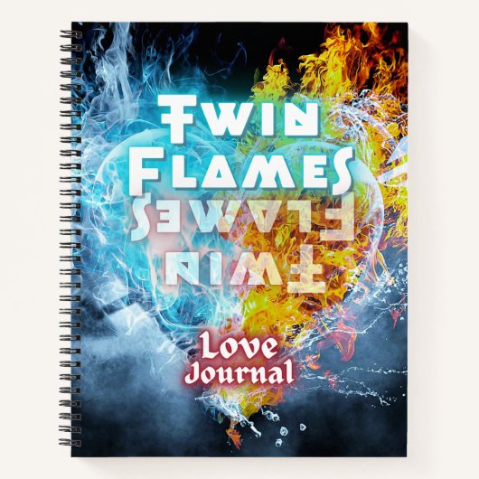 Twin Flames Journal et Carnet (Devant)