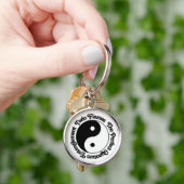 Twin Flames Quantum Entanglement Yin Yang Sleutelhanger (Hand)