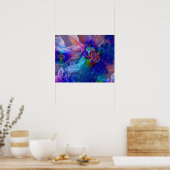 Twin Flames se lève dans le ciel - Poster (Cuisine)